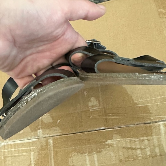 Merona target target brand sandals in black - Picture 2 of 4